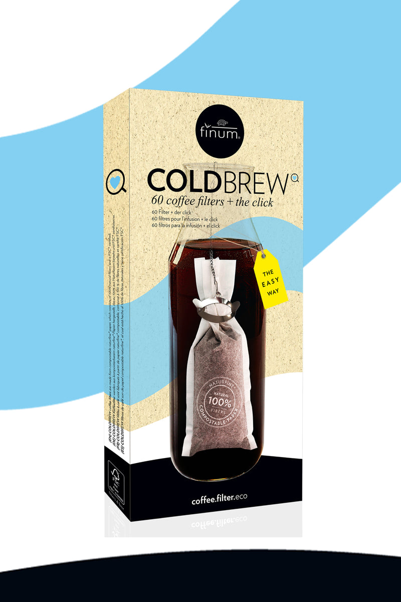 Easy Cold Brew Coffee Filter in Bottle